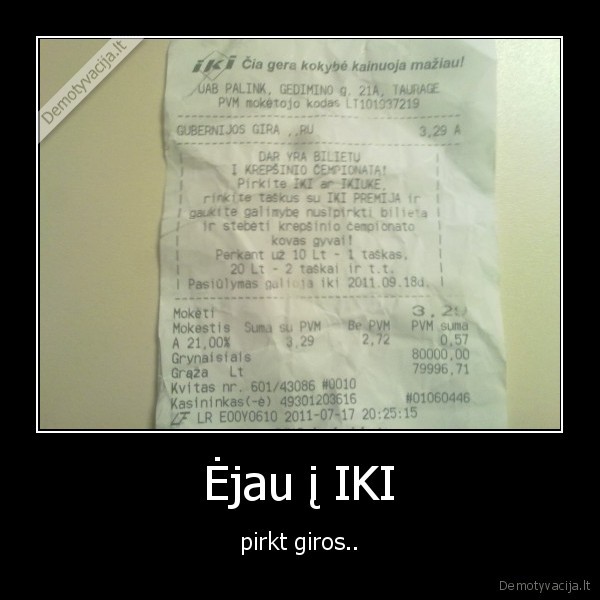 Ėjau į IKI