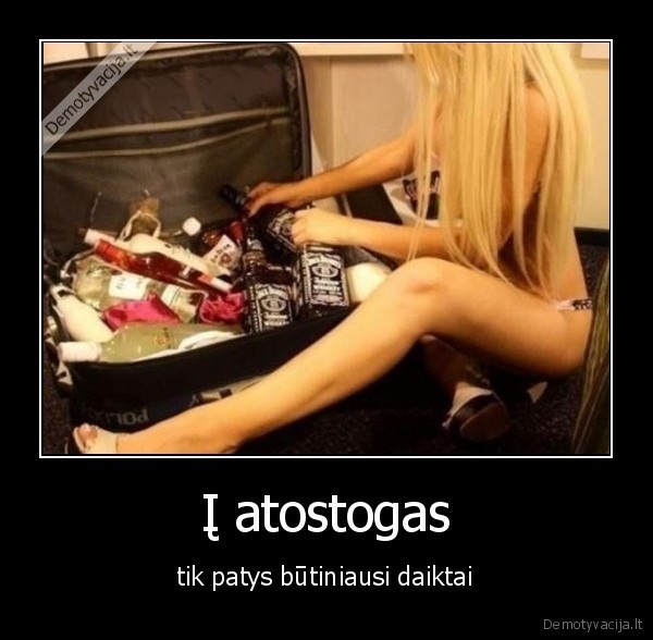 Į atostogas