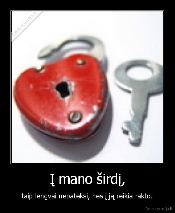 Į mano širdį,