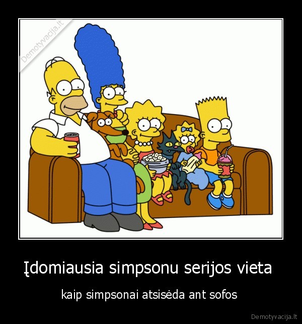 Įdomiausia simpsonu serijos vieta 