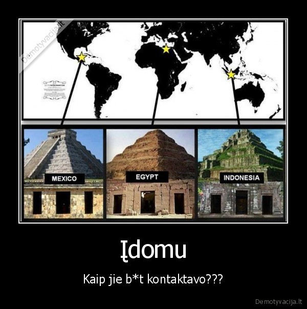 piramides,kontaktas
