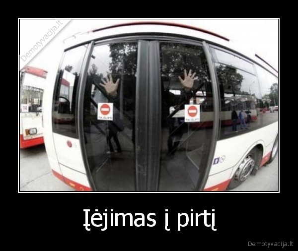 Įėjimas į pirtį