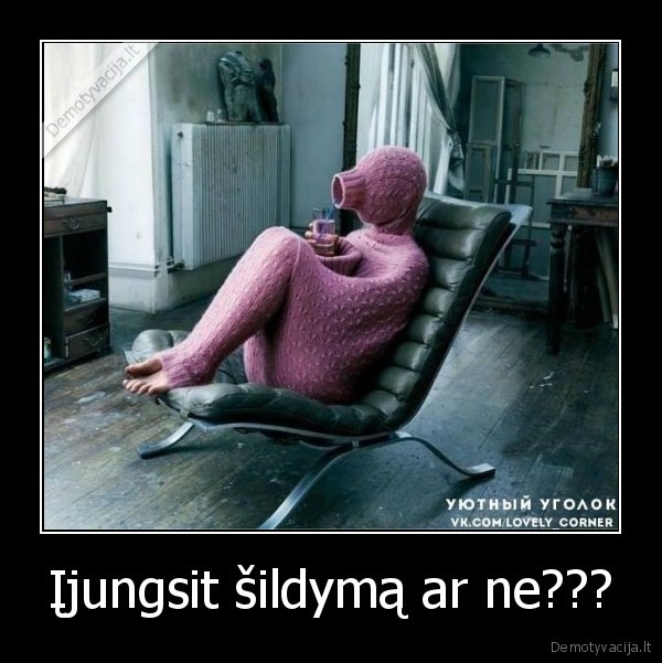 gyvenimas,sildymas,saltis,megztinis