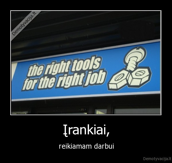 Įrankiai,