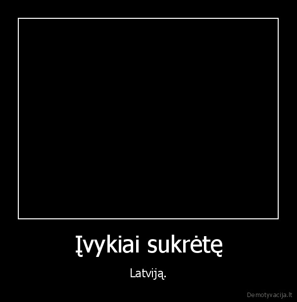 Įvykiai sukrėtę