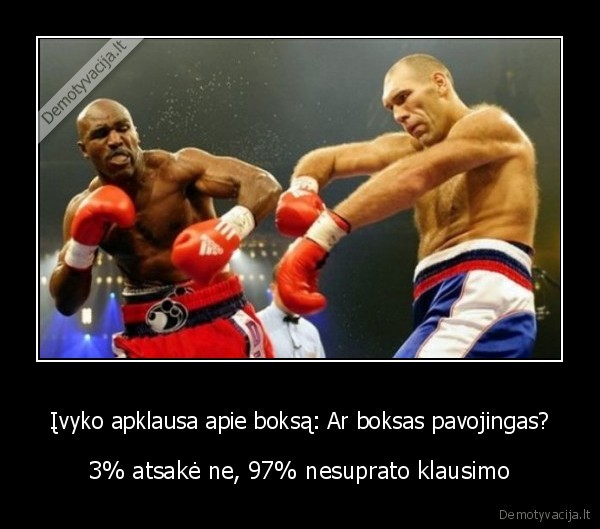 Įvyko apklausa apie boksą: Ar boksas pavojingas?