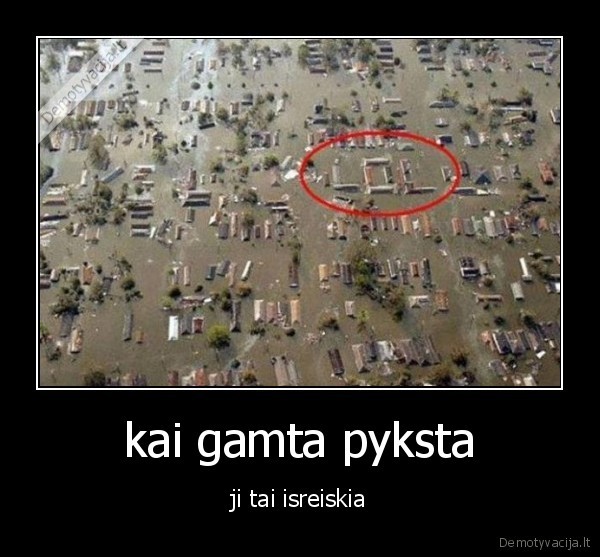 kai gamta pyksta