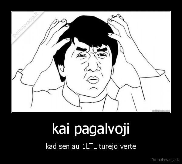 pinigai,dabartis