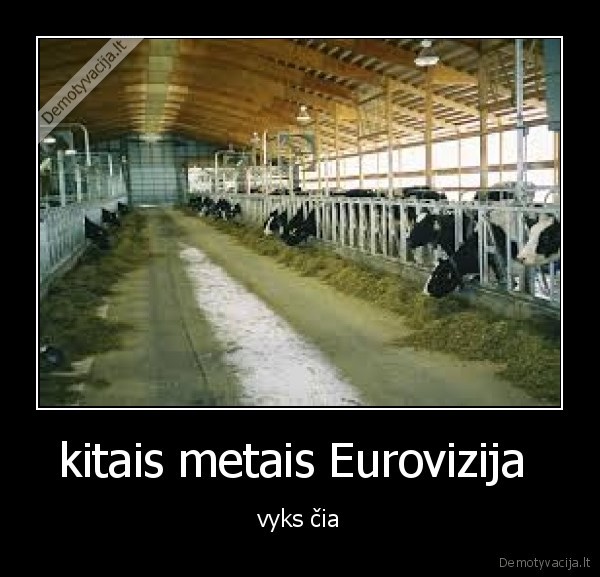 kitais metais Eurovizija 