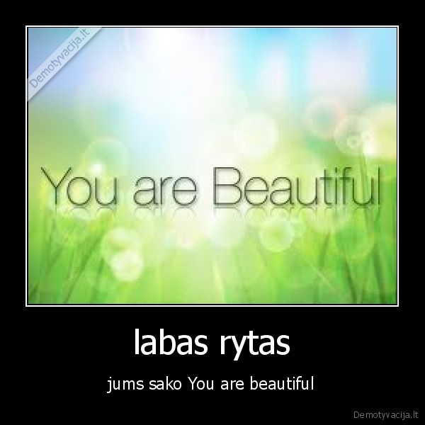 labas rytas