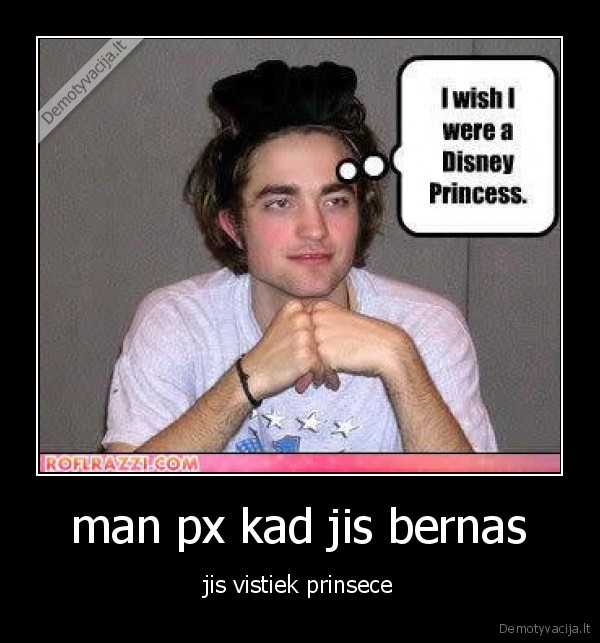 man px kad jis bernas