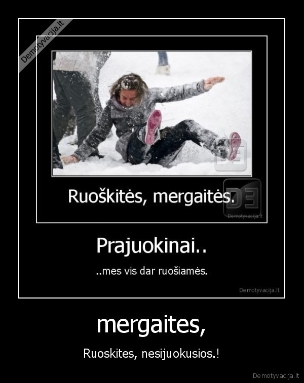 mergaites,