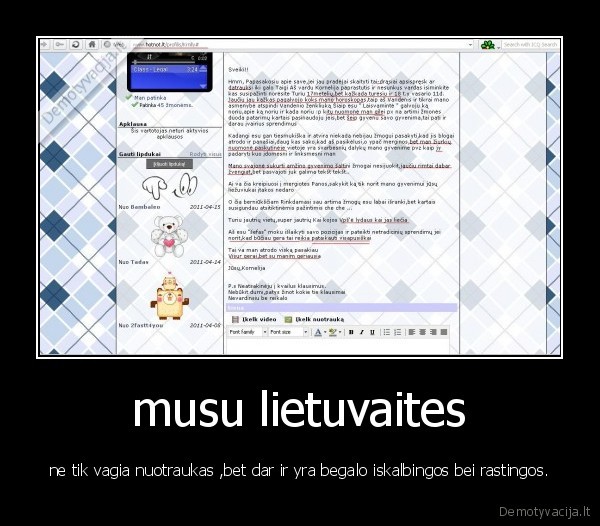 lietuvaites,rastinga