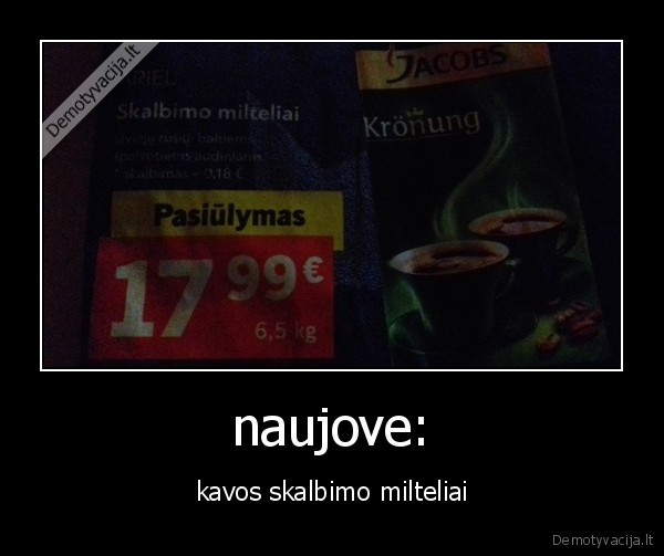 naujove:
