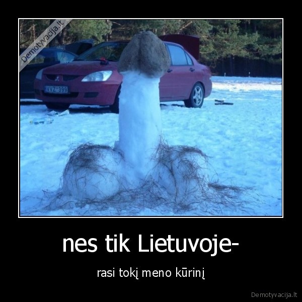 nes tik Lietuvoje-