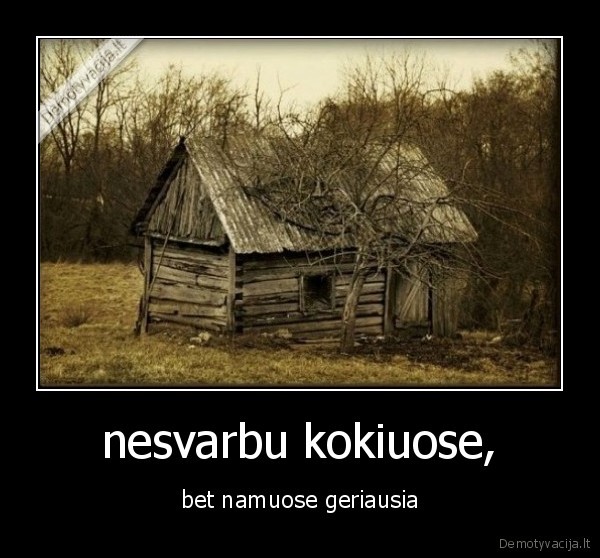 nesvarbu kokiuose,