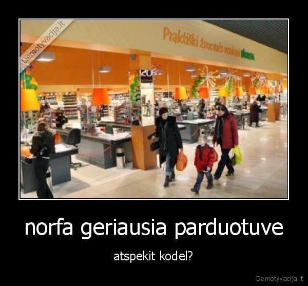norfa geriausia parduotuve