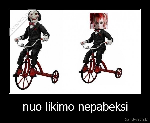 nuo likimo nepabeksi
