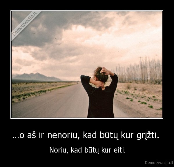 kelias,noras
