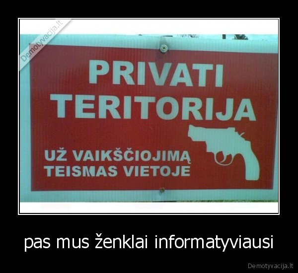 pas mus ženklai informatyviausi