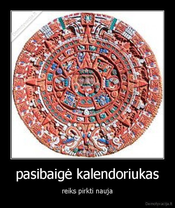 pasibaigė kalendoriukas