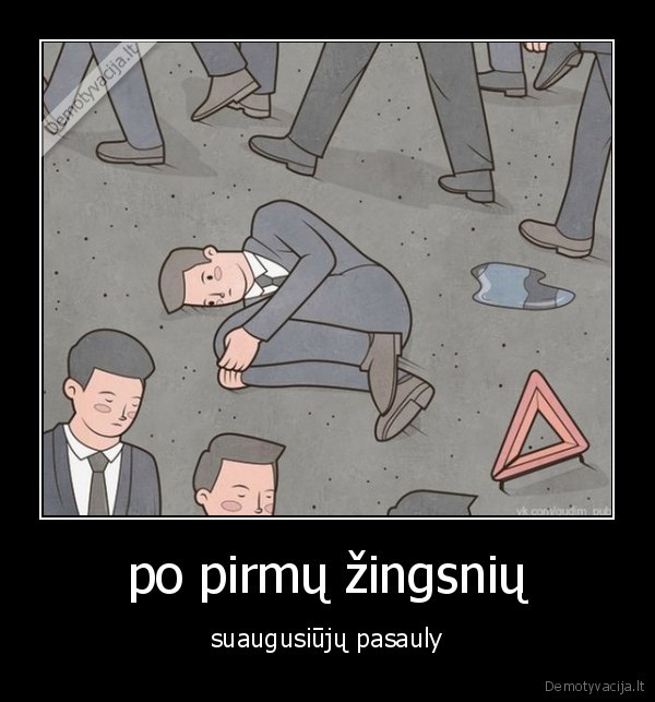 po pirmų žingsnių
