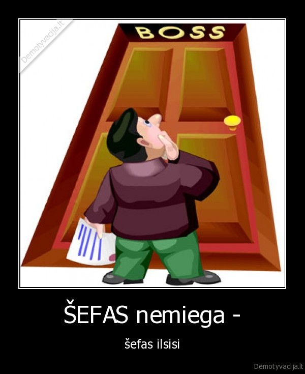 ŠEFAS nemiega -