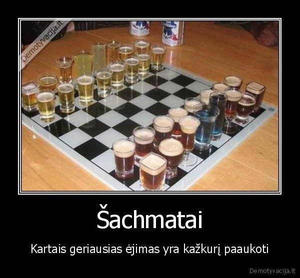sachmatai,alkoholis