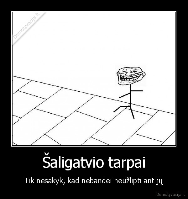 Šaligatvio tarpai