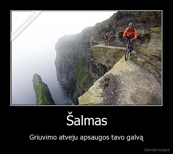 salmas,griuvimo, atveju, apsaugos, tavo, galva,dviratininkas