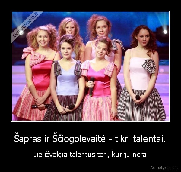 Šapras ir Ščiogolevaitė - tikri talentai.