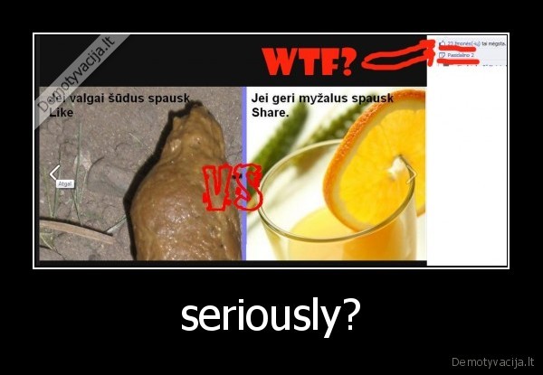 seriously?