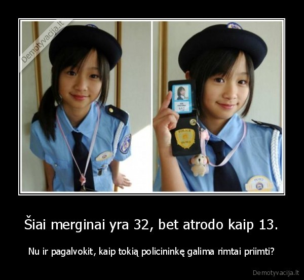 mergina,policininke