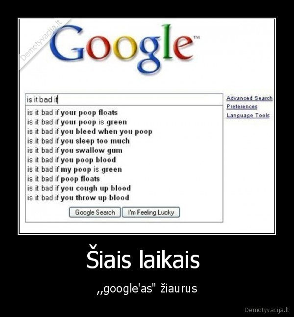 Šiais laikais 