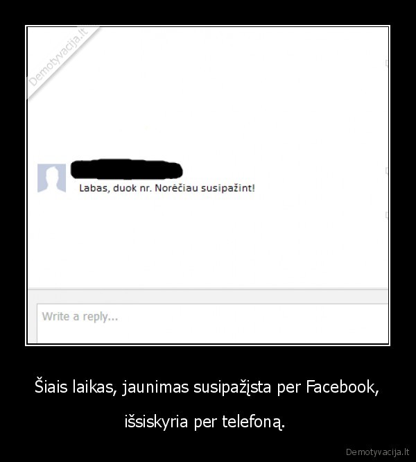 Šiais laikas, jaunimas susipažįsta per Facebook,