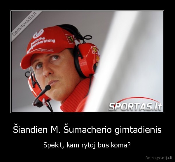 michaelis, sumacheris,gimtadienio, koma