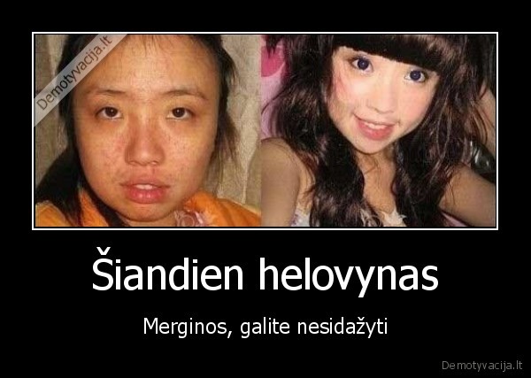 baisu,helovynas,makiazas