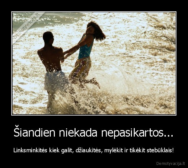 geru, svenciu, visiems