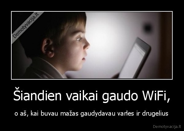 vaikyste,wifi