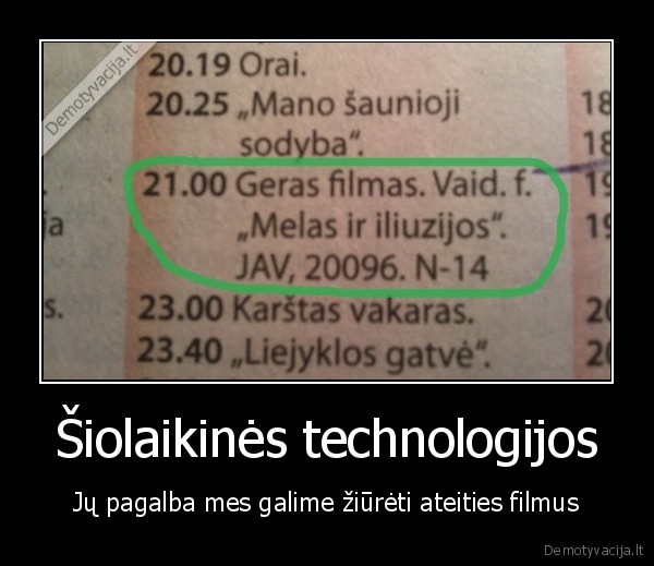 Šiolaikinės technologijos