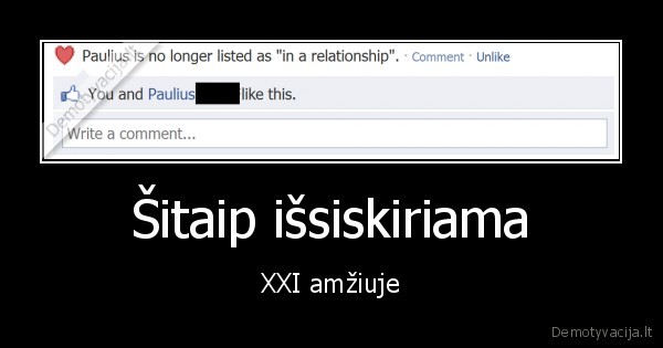 Šitaip išsiskiriama