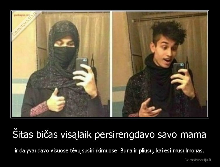 musulmonai,prisidenge,persirenge,sunus,mokykla