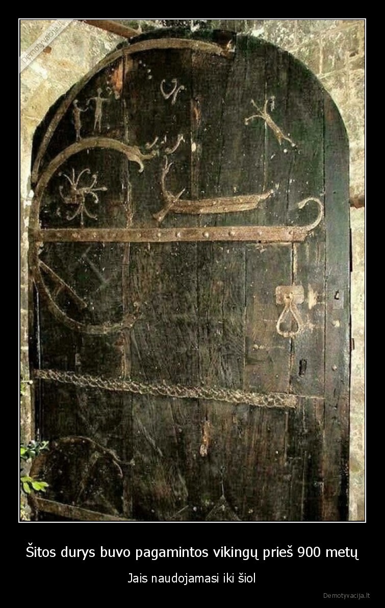 durys,vikingai,patvarumas,istorija