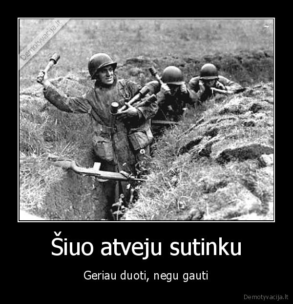 Šiuo atveju sutinku