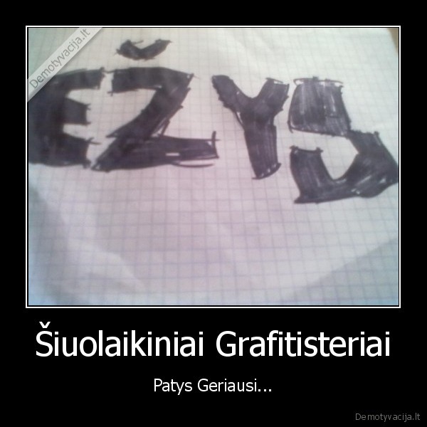 Šiuolaikiniai Grafitisteriai