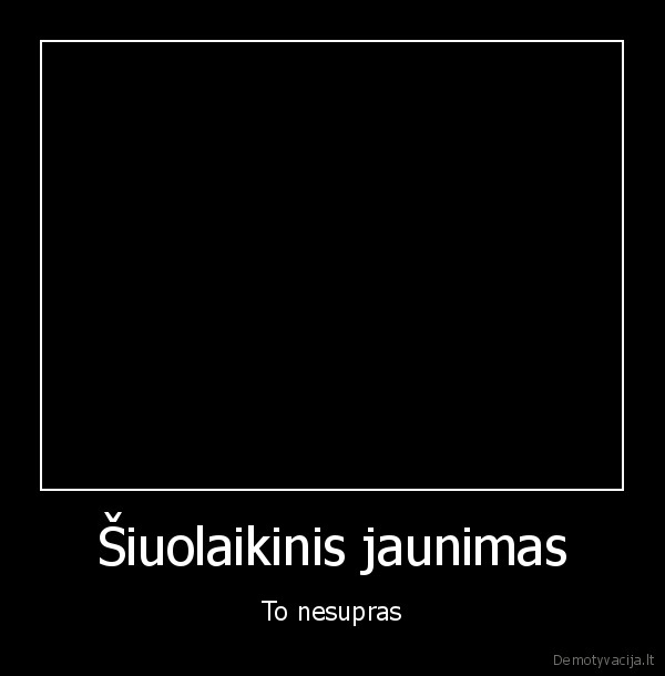 Šiuolaikinis jaunimas