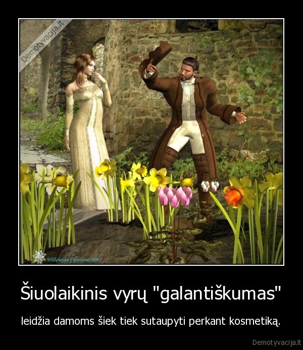 Šiuolaikinis vyrų &quot;galantiškumas&quot;