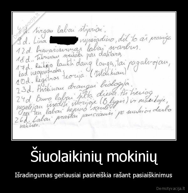 Šiuolaikinių mokinių