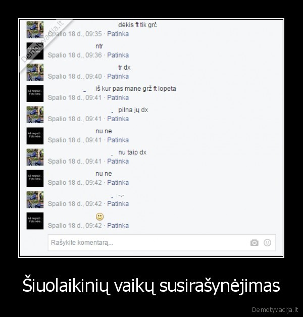 vaikai, komentarai, negrazu