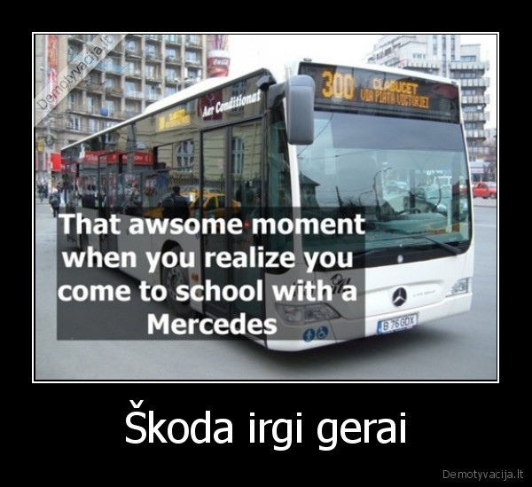 Škoda irgi gerai